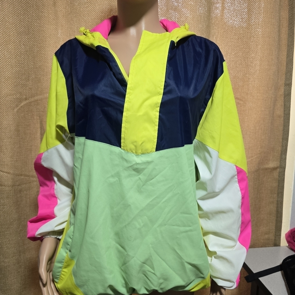 Colorful Windbreaker Jacket